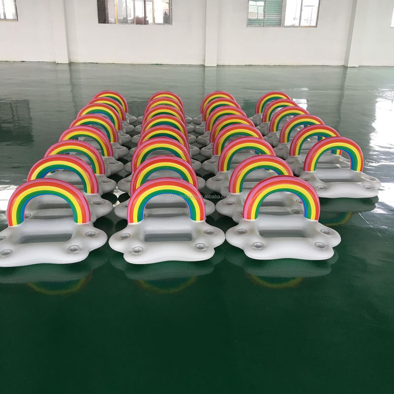 0.54kgs Wolkvormig zwembad Float Party Floating Drink Holder Voor zwembad