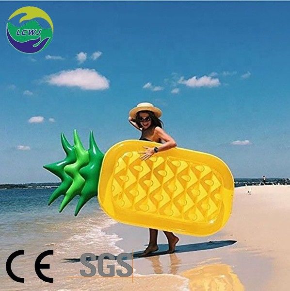 LC Fabriek Beste prijs PVC opblaasbaar zwembad zwembad zweven ananas water speelgoed voor volwassenen