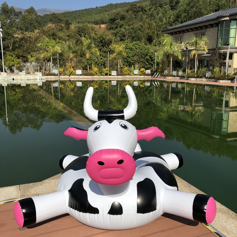 190 x 190 x 130 cm opblaasbaar zwembad Float Animal Shape Pool Float Chair Island Raft