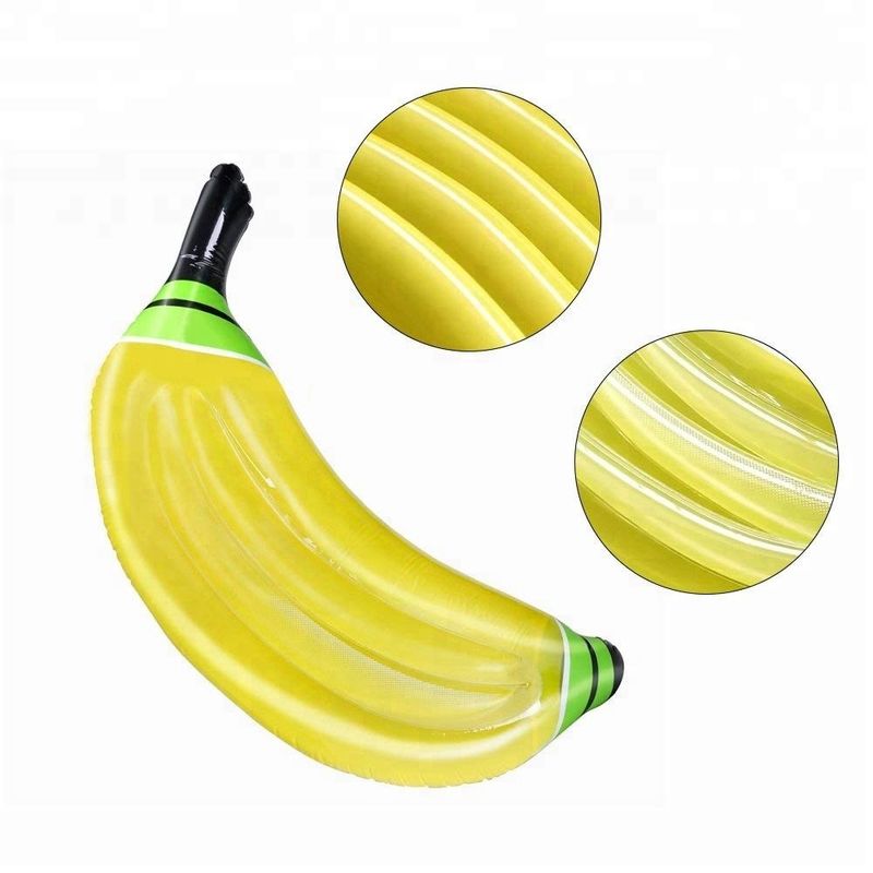 Warm nieuw speelgoed voor sport spel Banana Party Pool Float Island Pool