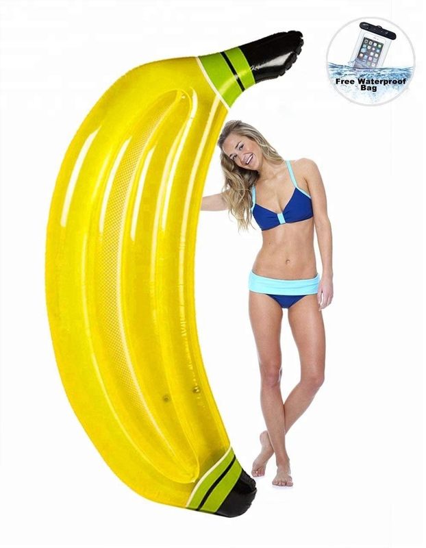 Warm nieuw speelgoed voor sport spel Banana Party Pool Float Island Pool