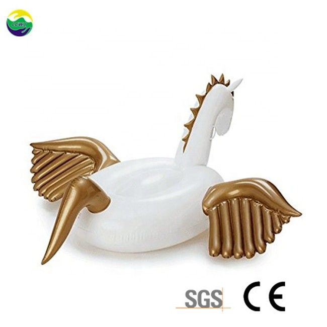 Eco Friendly Pegasus opblaasbaar zwembad Float Paard Volwassenen speelgoed 250 x 250 x 130cm