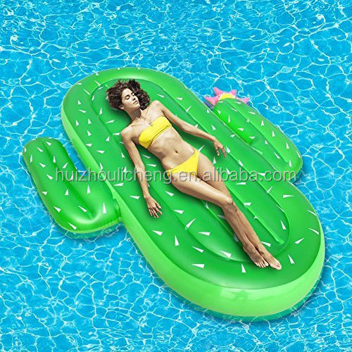 Kinderen Cactus opblaasbaar zwembad Float Groen Outdoor Raft Lounge Voor volwassenen Zomerfeest