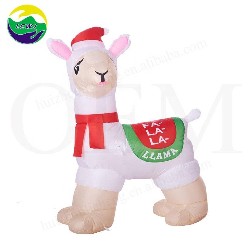 Vakantie Outdoor Decoratie Blow Up Pool Speelgoed Alpaca Opblaasbaar Drijvend Eiland