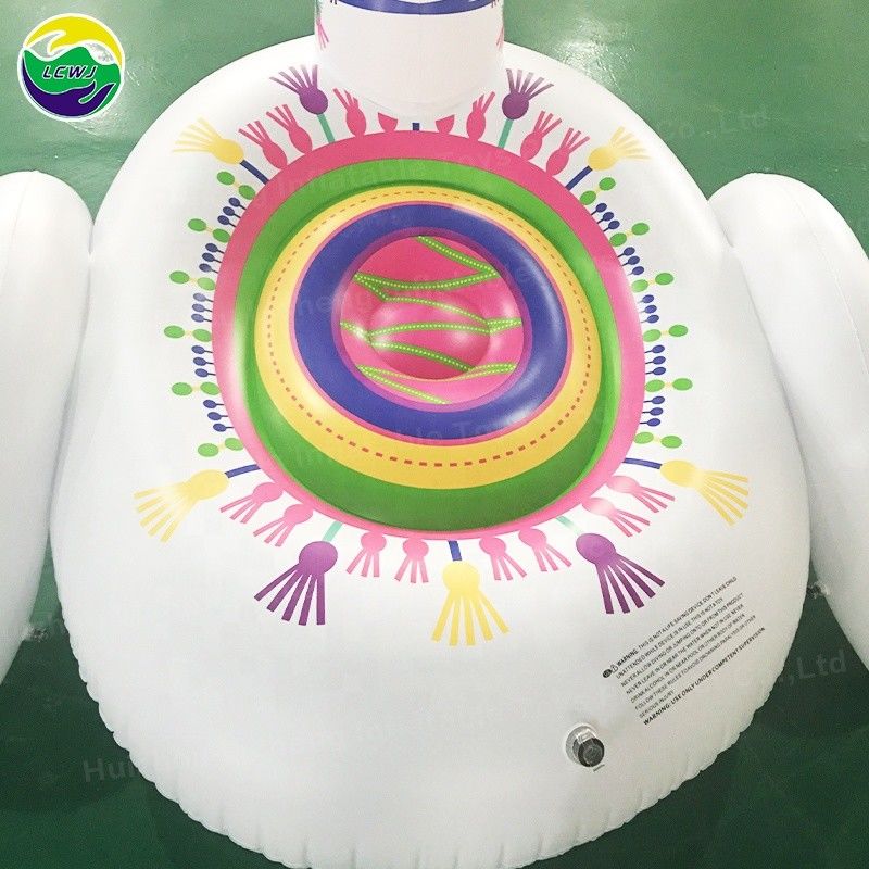 Vakantie Outdoor Decoratie Blow Up Pool Speelgoed Alpaca Opblaasbaar Drijvend Eiland