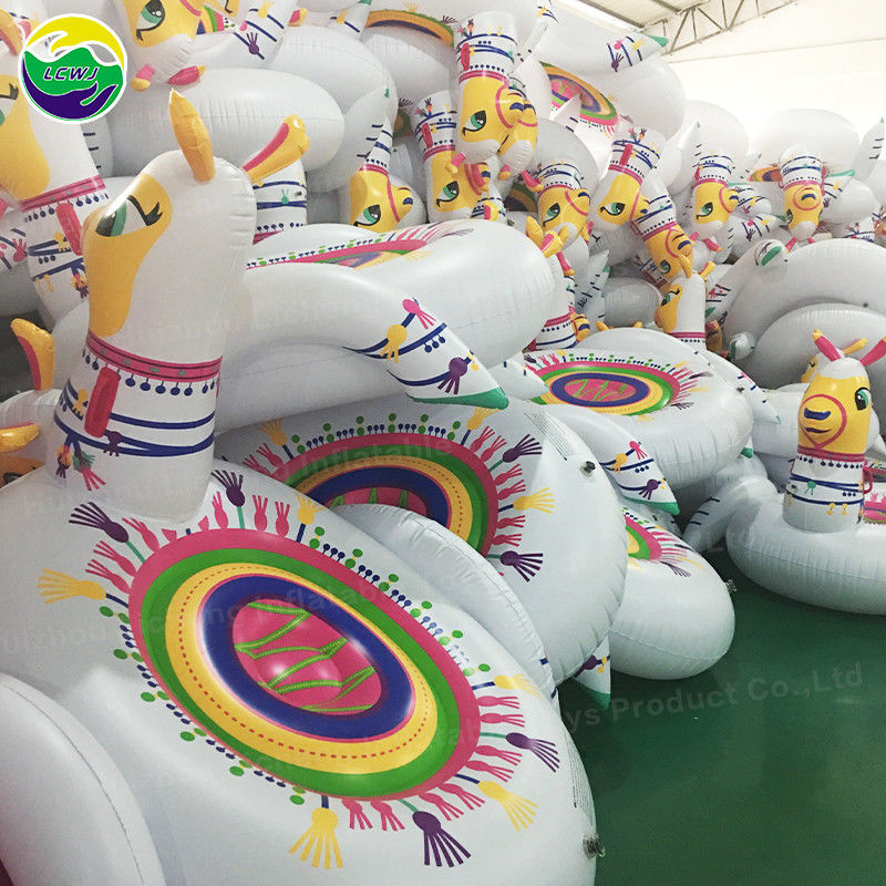 Vakantie Outdoor Decoratie Blow Up Pool Speelgoed Alpaca Opblaasbaar Drijvend Eiland