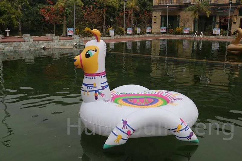 Volwassen realistische Alpaca opblaasbaar zwembad Float Llama zwembad Spelen voor feest