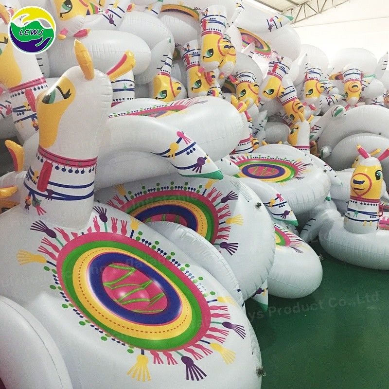 Volwassen realistische Alpaca opblaasbaar zwembad Float Llama zwembad Spelen voor feest