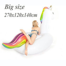 OEM Rijdbaar opblaasbaar zwembad Float Rijd op opblaasbaar eenhoorn zwembad Lounge Toy