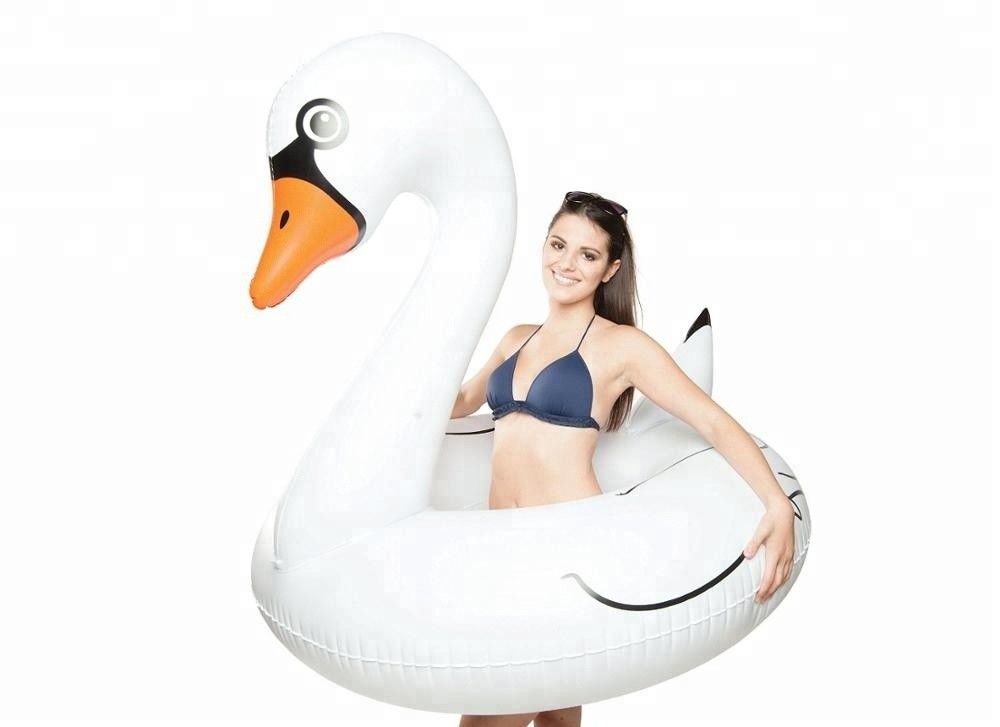 Swan Float opblaasbare zwemring 100 tot 500 kg Zwembuis Voor volwassenen Kinderen
