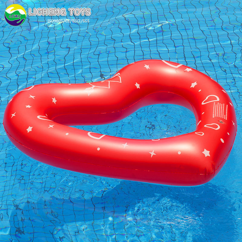 1.5M Water Float Kinderen Opblaasbare Ring Liefde Hart Pool Pool Float Voor Volwassenen