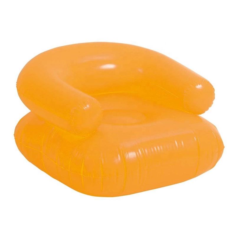 Strand Draagbare opblaasbare meubels Opblaasbare campingstoel Bank 68 X 63 X 48 cm