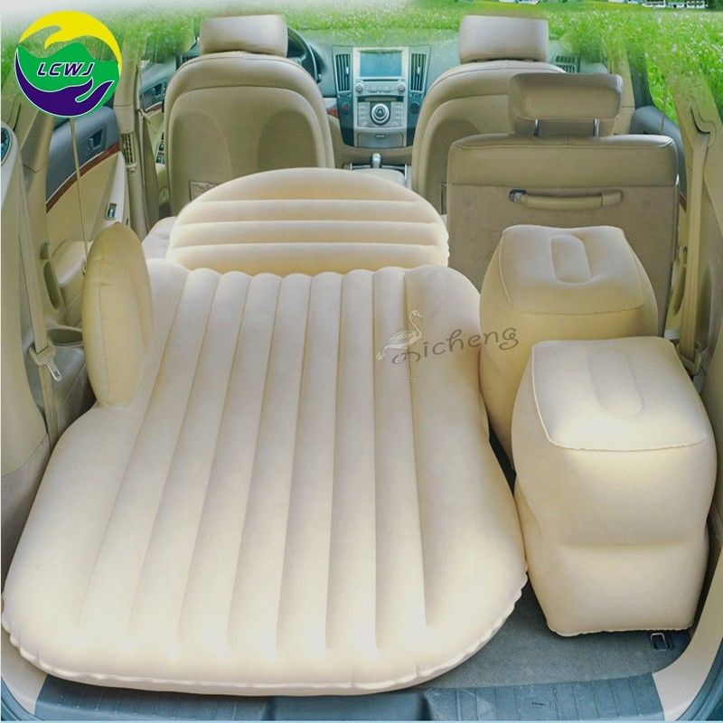 Comfortabel reizen Opblaasbaar meubilair Opvouwbaar Kamperend Auto Luchtmatras 180 X 90 X 15cm