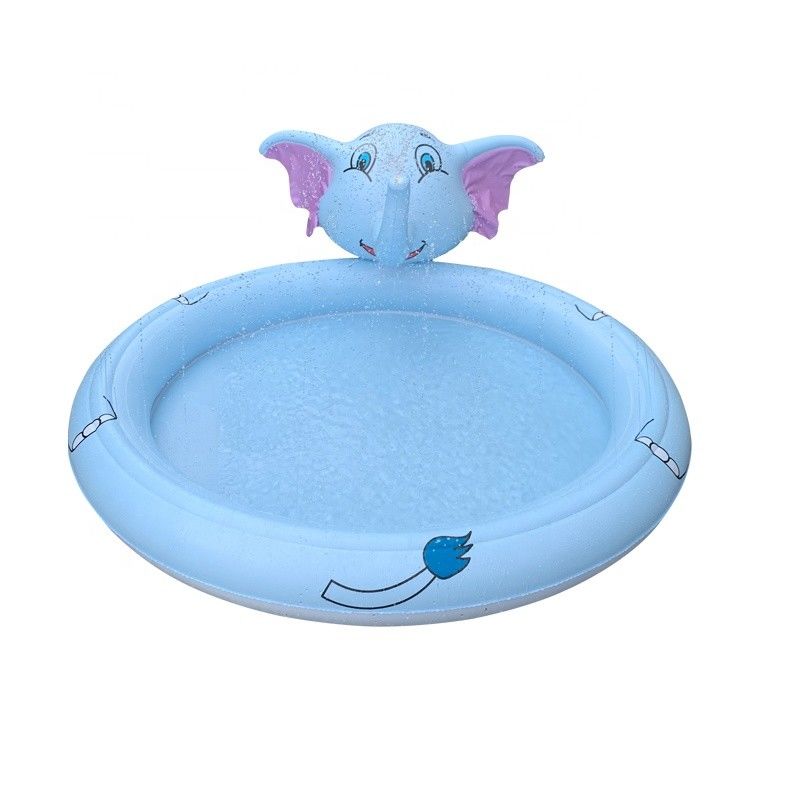 LC Animal Elephant Splash Ground Floor Pool Opblaasbaar Sproeibad Opblaasbaar zwembad met sproei