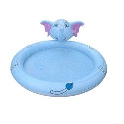LC Animal Elephant Splash Ground Floor Pool Opblaasbaar Sproeibad Opblaasbaar zwembad met sproei