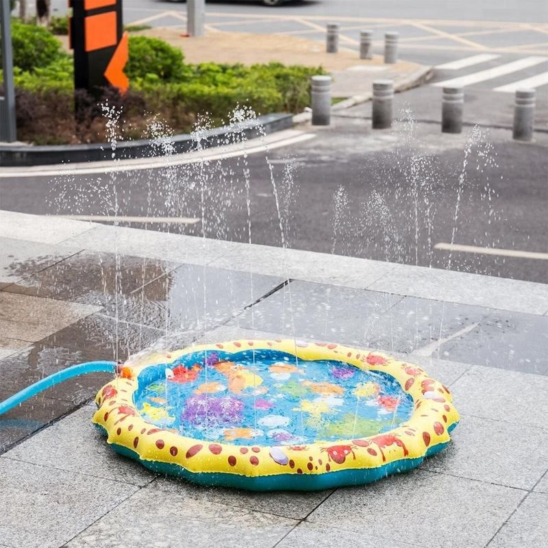 Buitentuin opblaasbare sprinkler speelgoed Zomer Fun Splash Play Mat Voor peuters