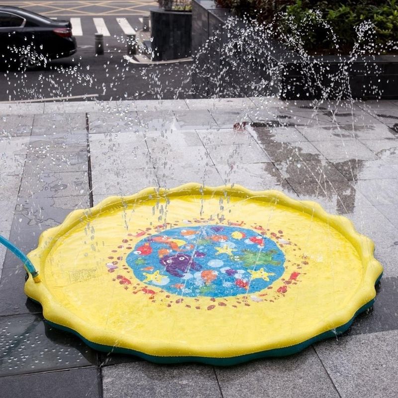 Buitentuin opblaasbare sprinkler speelgoed Zomer Fun Splash Play Mat Voor peuters