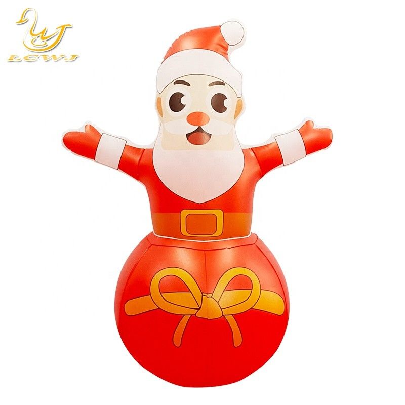 Roly Poly Air Blow Up Kerstman opblaasbare kerstversieringen met LED-licht