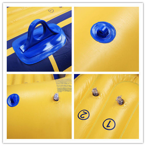 2 tot 4 personen PVC opblaasbare vissersboot voor waterspelen 2 personen vissersvlot