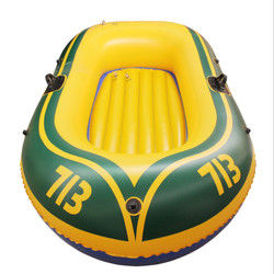 2 tot 4 personen PVC opblaasbare vissersboot voor waterspelen 2 personen vissersvlot
