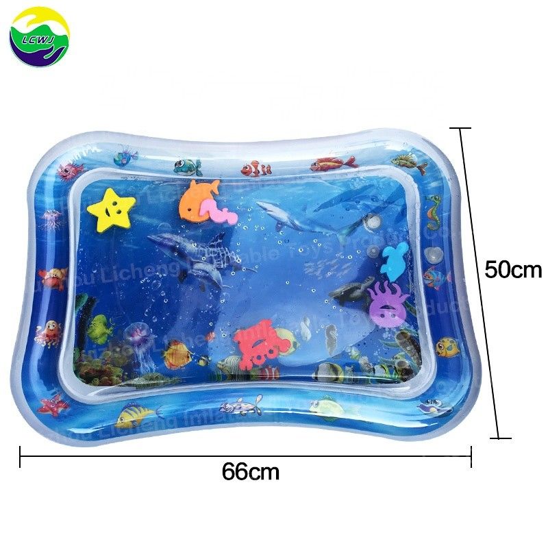 66 X 50 cm Baby Water Toy Odm 3 tot 12 maanden Baby opblaasbare Buik Tijd Water Mat