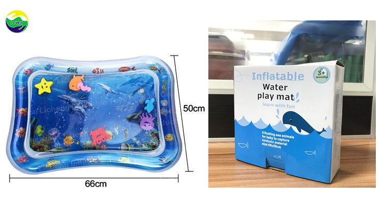 66 X 50 cm Baby Water Toy Odm 3 tot 12 maanden Baby opblaasbare Buik Tijd Water Mat