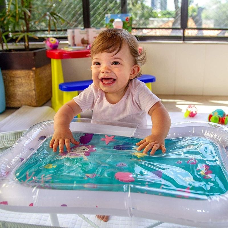 Buiktijd 66 x 50 cm Baby zwembad speelgoed kind Unisex opblaasbare water speelmat
