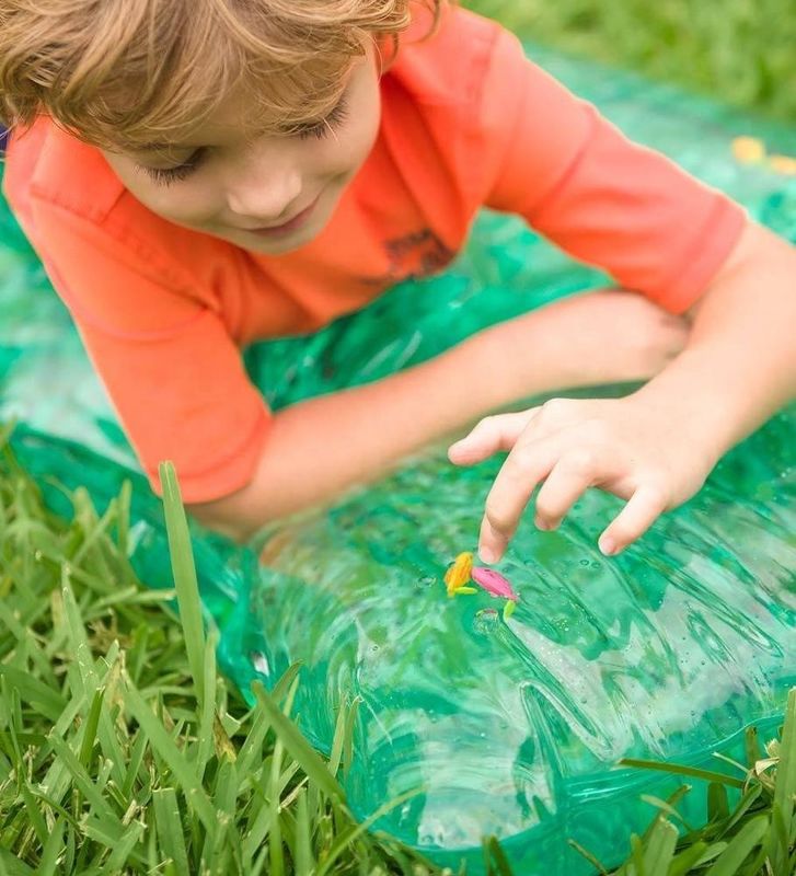 Buiktijd 66 x 50 cm Baby zwembad speelgoed kind Unisex opblaasbare water speelmat