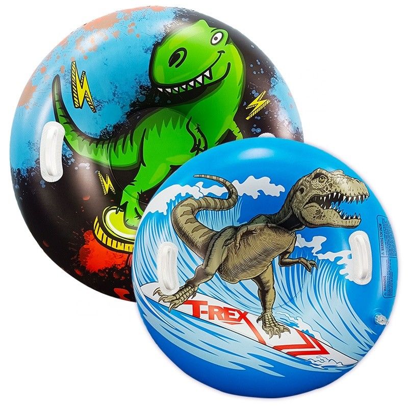 Eenhoorn Donut Dinosaur Sled Blow Up Sport Heavy Duty Sled Sneeuw Tube