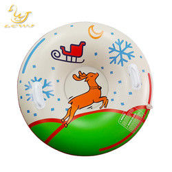 Eenhoorn Donut Dinosaur Sled Blow Up Sport Heavy Duty Sled Sneeuw Tube