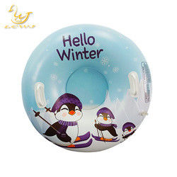 Eenhoorn Donut Dinosaur Sled Blow Up Sport Heavy Duty Sled Sneeuw Tube
