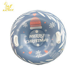Eenhoorn Donut Dinosaur Sled Blow Up Sport Heavy Duty Sled Sneeuw Tube