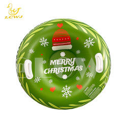 Eenhoorn Donut Dinosaur Sled Blow Up Sport Heavy Duty Sled Sneeuw Tube