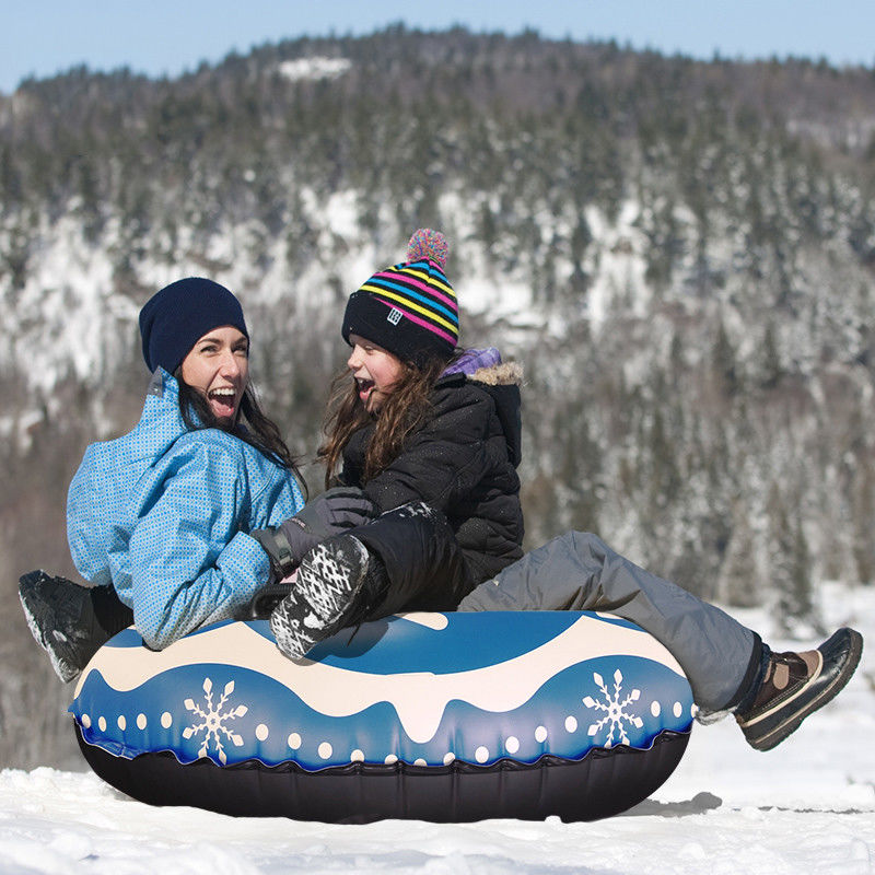 Zware sleigh volwassenen sneeuwbuizen sneeuw luchtbuis winter fun speelgoed voor kinderen