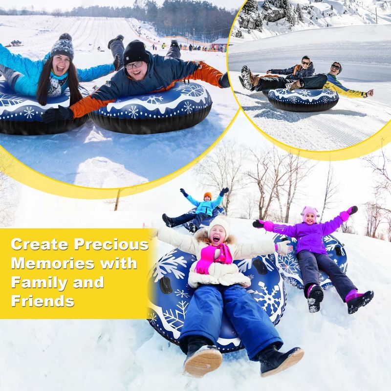 Zware sleigh volwassenen sneeuwbuizen sneeuw luchtbuis winter fun speelgoed voor kinderen