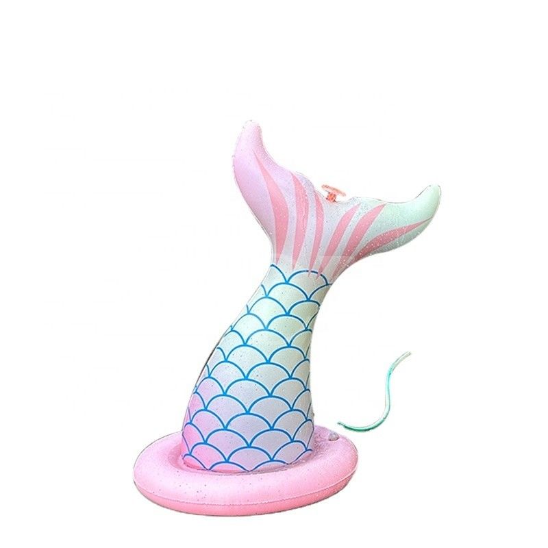LC Zeemeermin Water Speelgoed Voor Jongens Meisjes Zomer Outdoor Game Achtertuin Blazen Up Spray Toy opblaasbare water sprinkler Voor Kinderen
